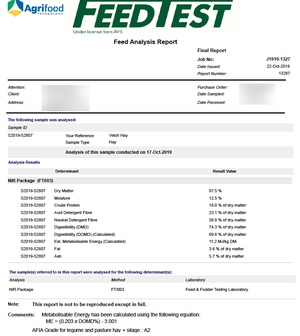 160mt Vetch Hay 620kg 8x4x3 Bales (New Season) 4 x B Double Loads