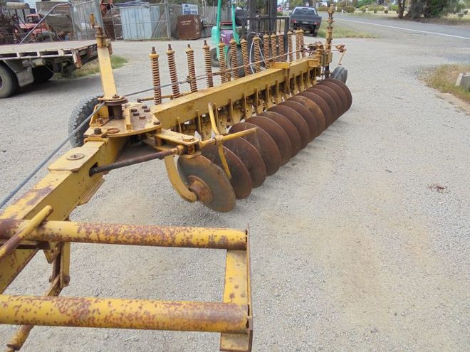 One way Disc Plough -