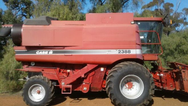 1999 Case 2388 30ft 1010 Finger Tyne Reel