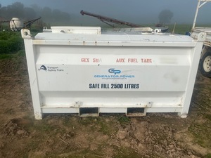 2500 Litre Combustible Liquid Storage Tank  