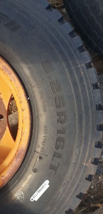 Rims, new tyres to suit Grizzly discs. 8.25r16. $400 pair.