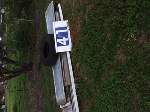 (A129) - 16 x Used Iron Sheets x 9 Ft