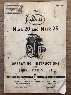Villiers Motor Vintage