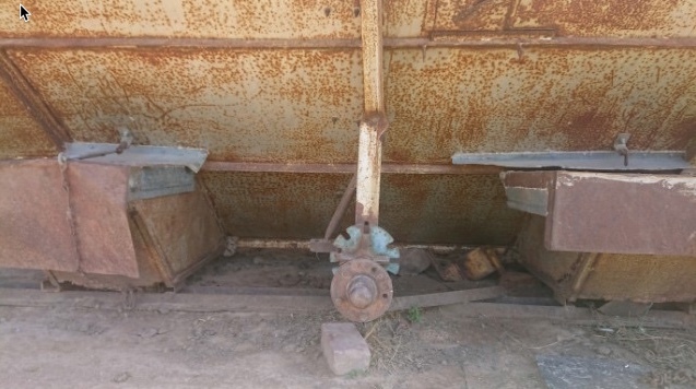 38ft 6inch + 9inch   grain auger with 13hp honda motor