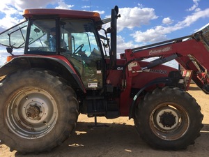 Case MXM 120 with 2003 Challenge 4131 FEL