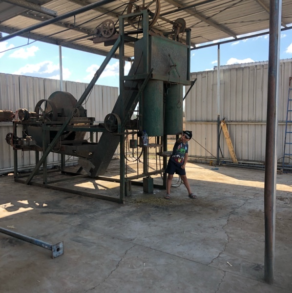 chaff cutter,double bagger,excellent working order