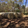 72 x Grass Hay 5x4 Rolls
